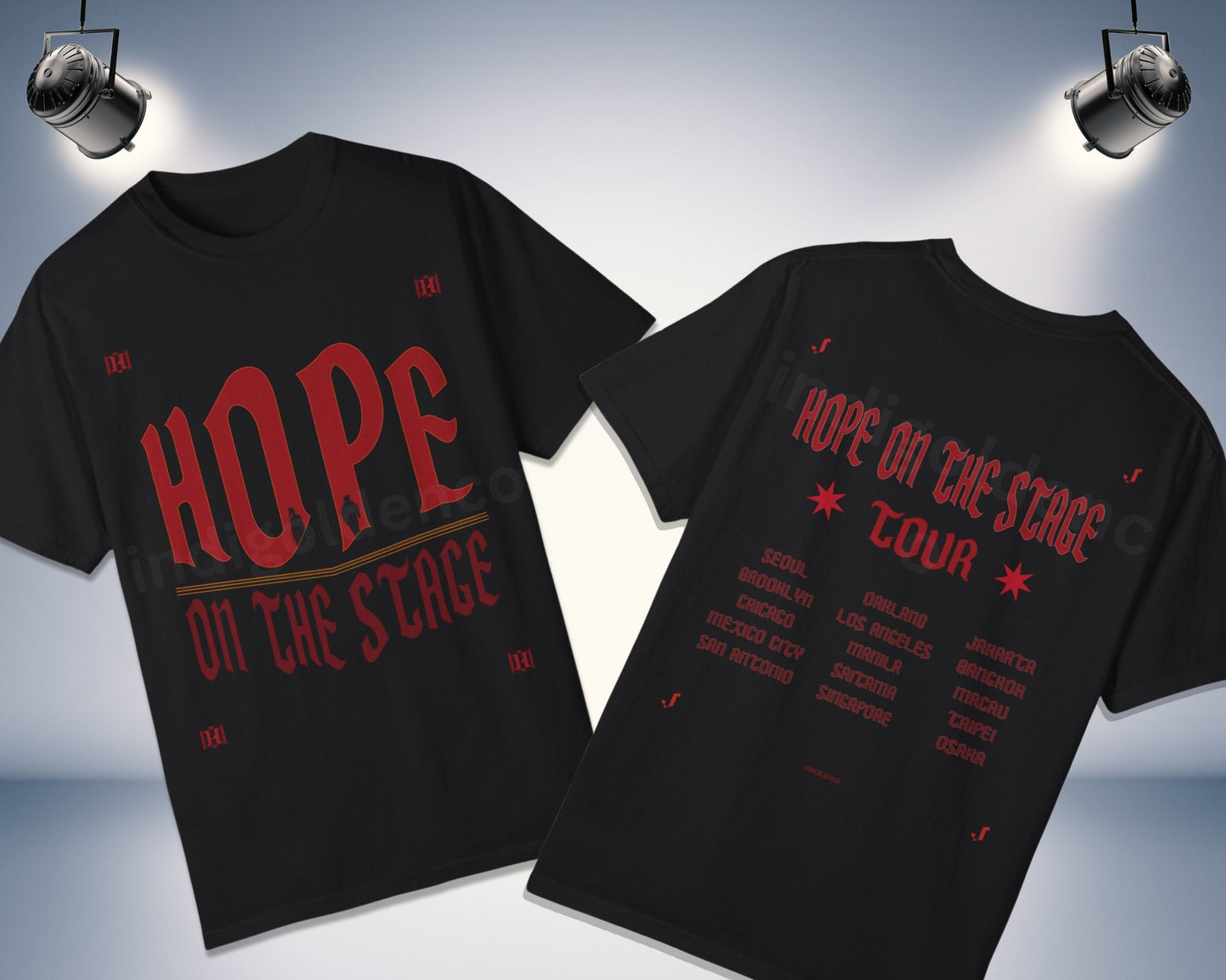 Hope On The Stage Tour Tee (Front Stage Version)