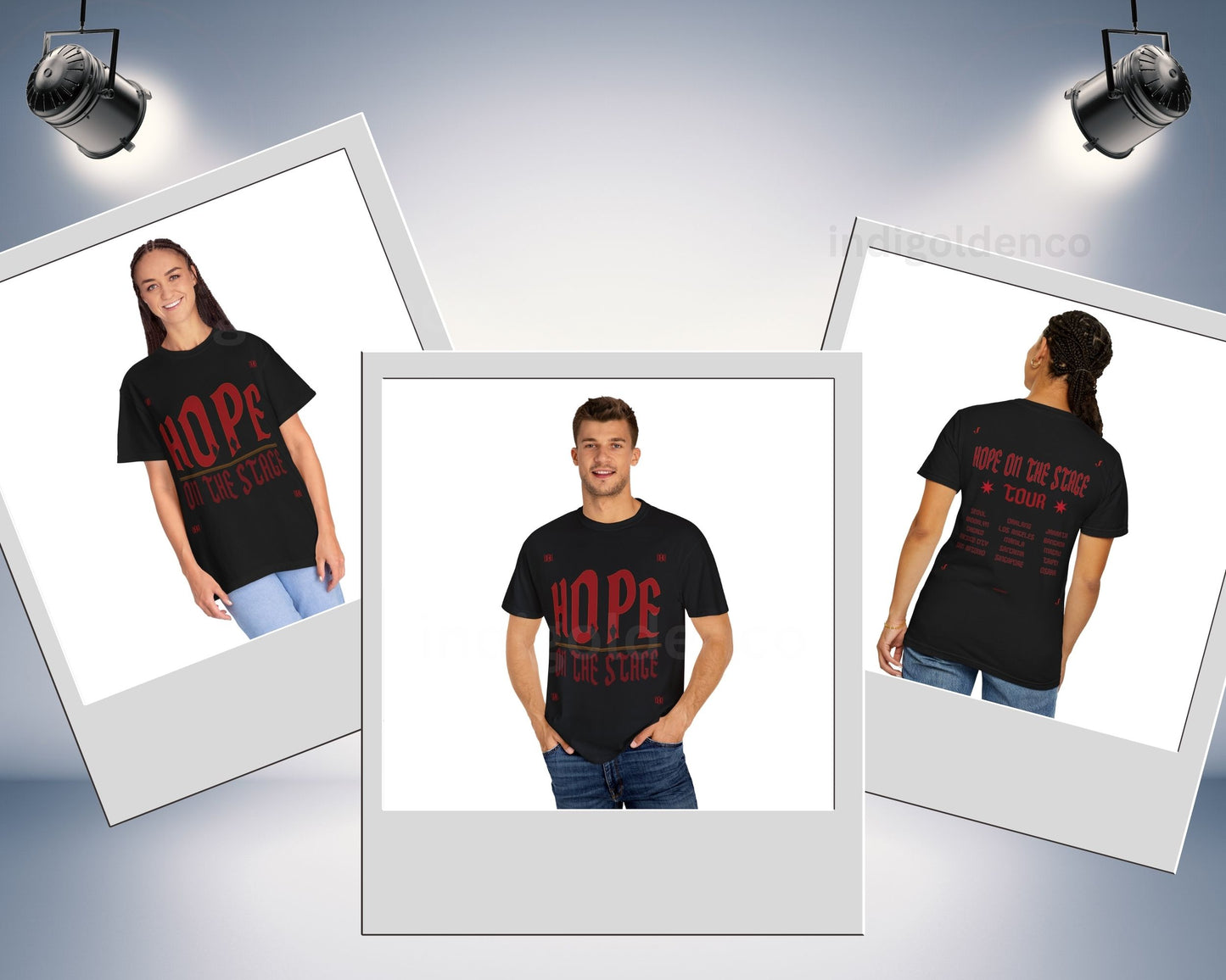 Hope On The Stage Tour Tee (Front Stage Version)