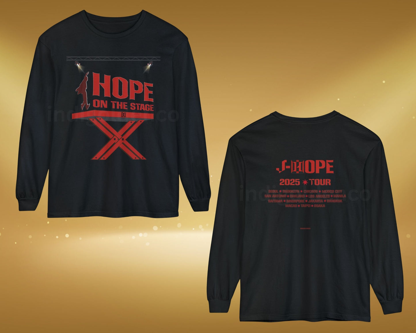 Hope On The Stage Tour Tee (Stage Lift Version)