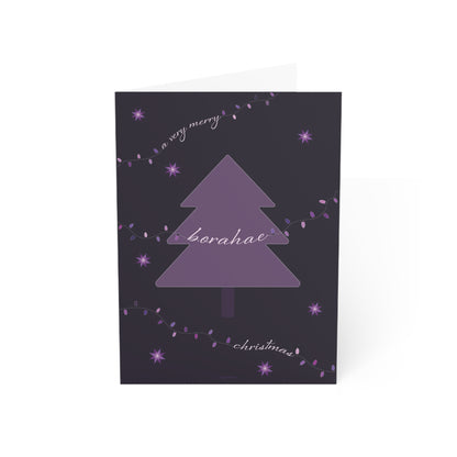 Borahae Christmas Card