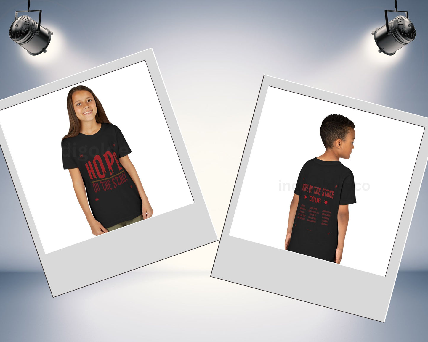 Hope On The Stage Tour Tee (Front Stage Version)